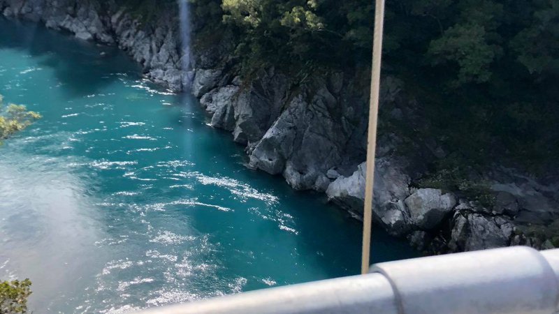 Hokitika Gorge bridge