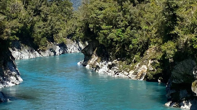 Hokitika Gorge water