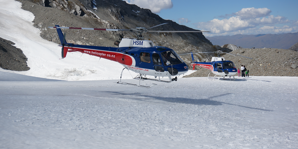 Helicopter line fox glacier