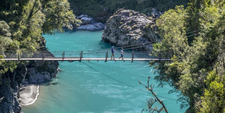 Hokitika Gorge bridge