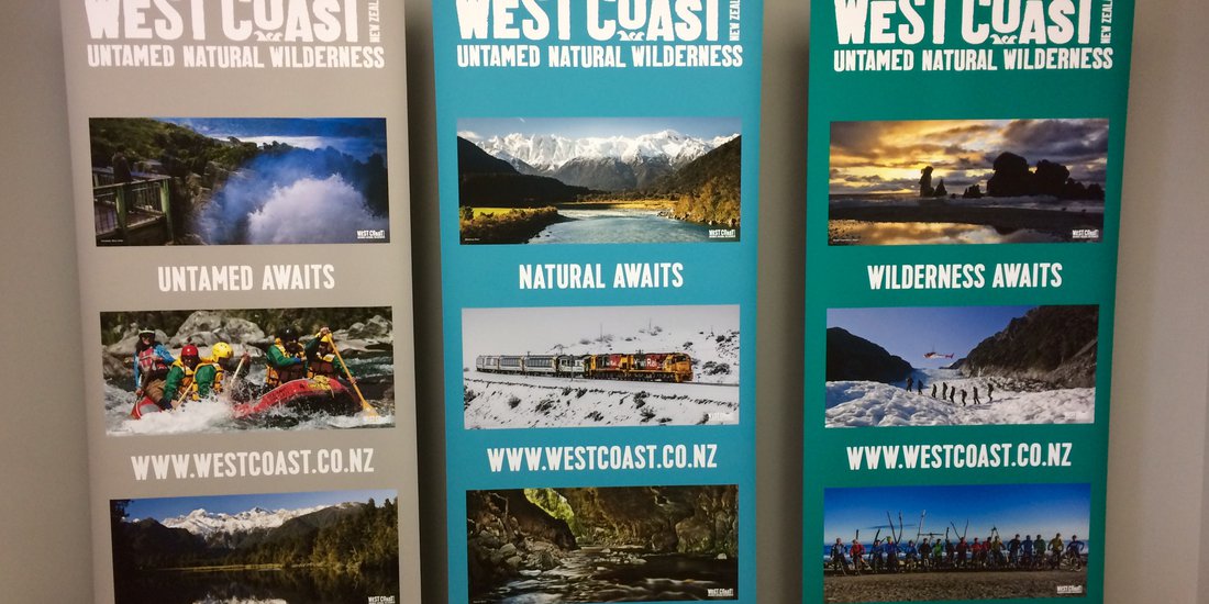 West Coast untamed natural wilderness banner promotion