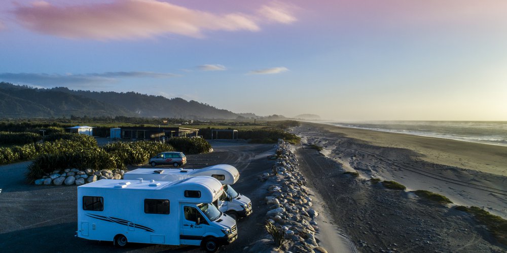 Beachfront sites - Ross Beach Top10 holiday Park