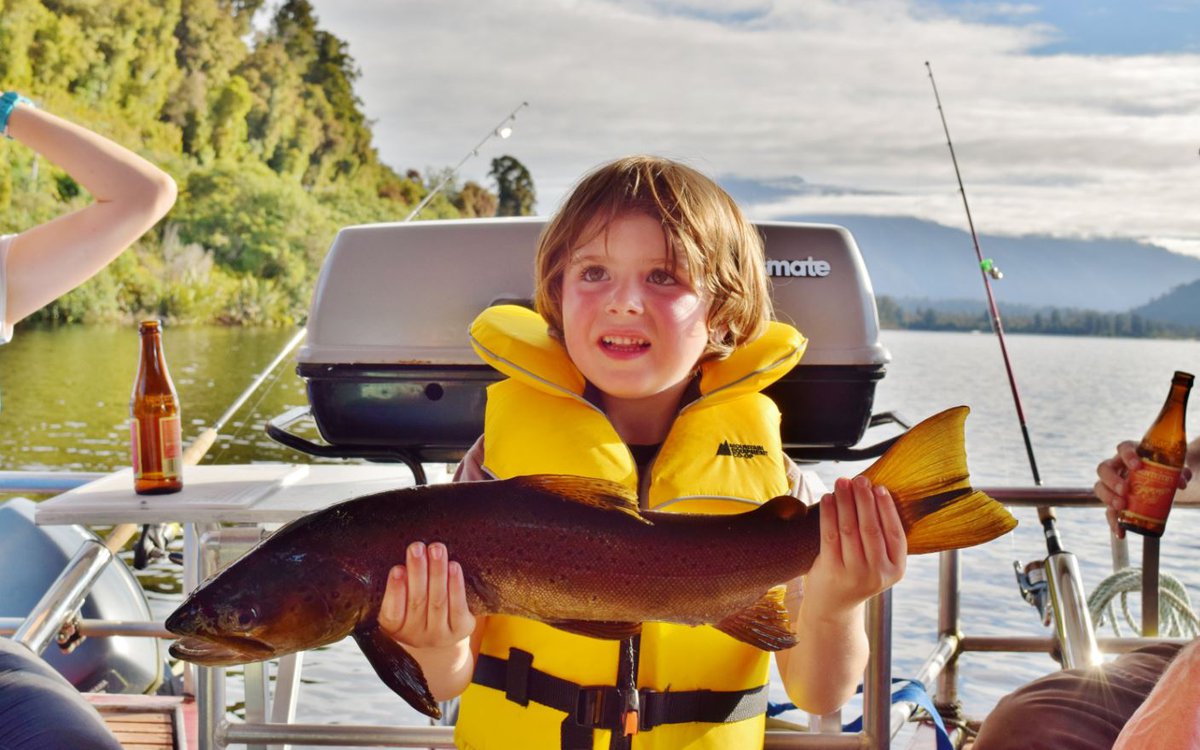 Fishing in Franz Josef