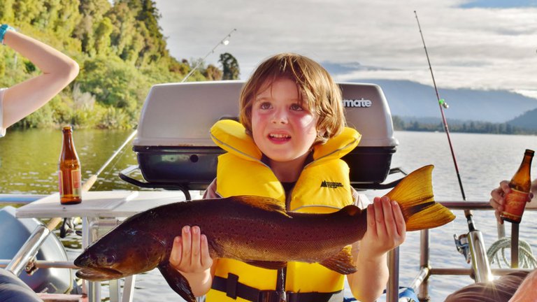 Fishing in Franz Josef