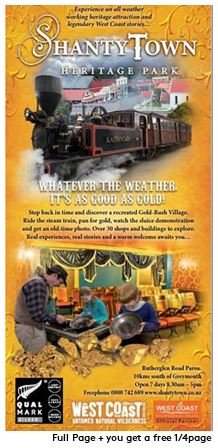 Official Visitor Guide Listing example full page