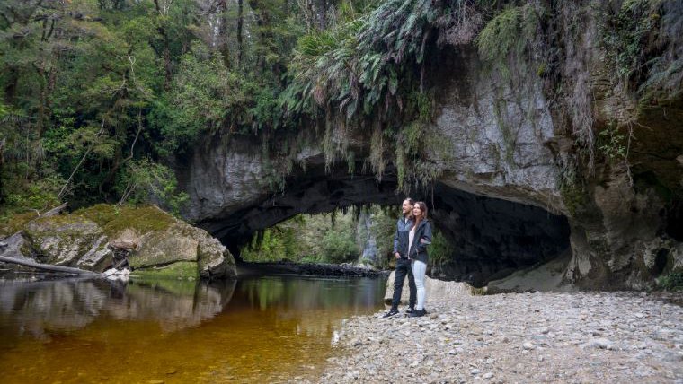 Oparara Arches in Karamea - New Zealand - 1833