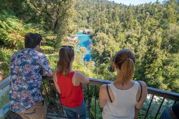 Overlooking Hokitika Gorge