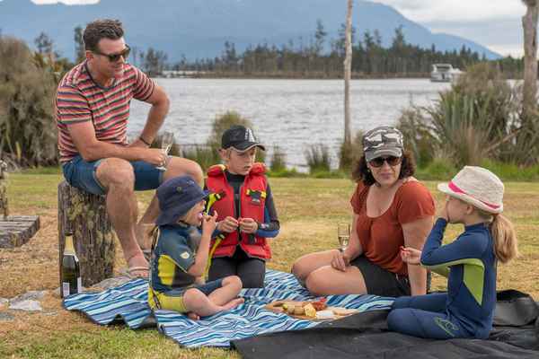 Picnic at Lake Brunner