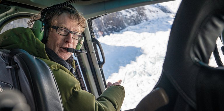 Te Radar in a helicopter