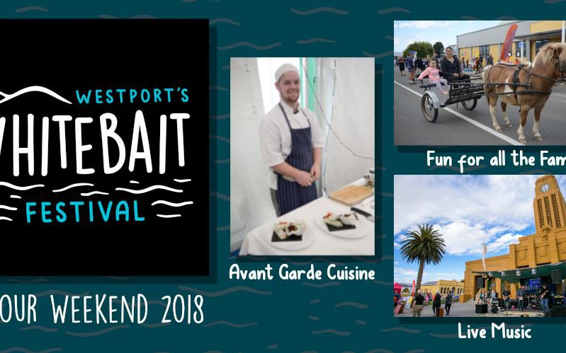 Westport Whitebait Festival Logo