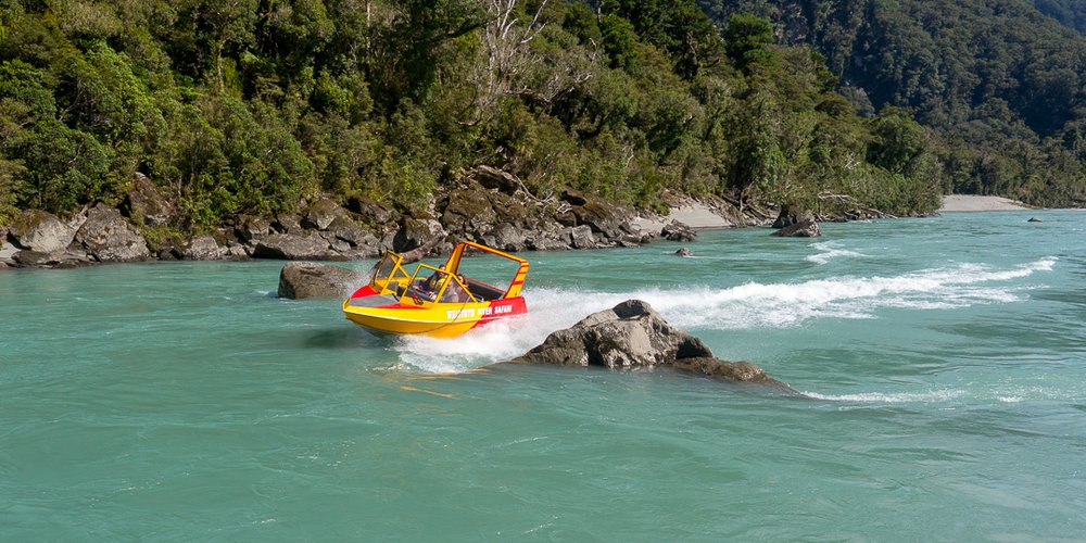Haast World Heritage Area - Waiatoto River Safari 1