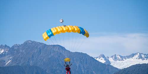 Skydive Franz Josef