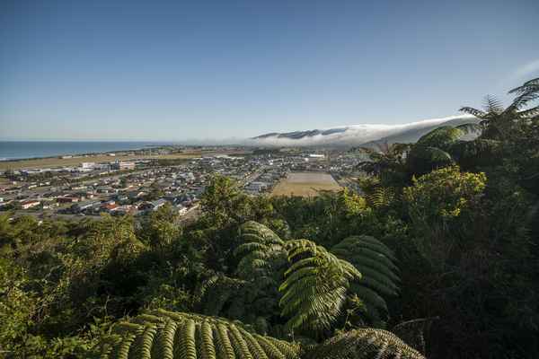 View over Greymouth