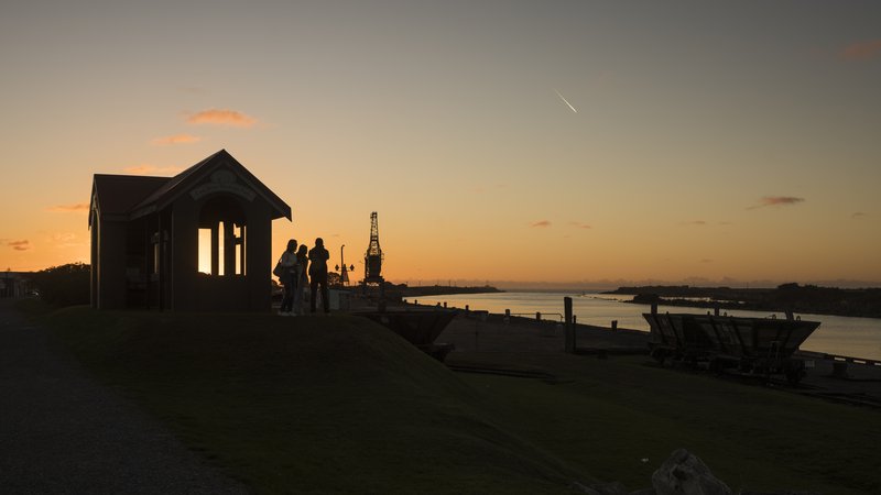 Greymouth sunset 9401